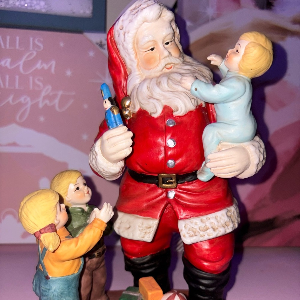 Ceramic Santa Claus